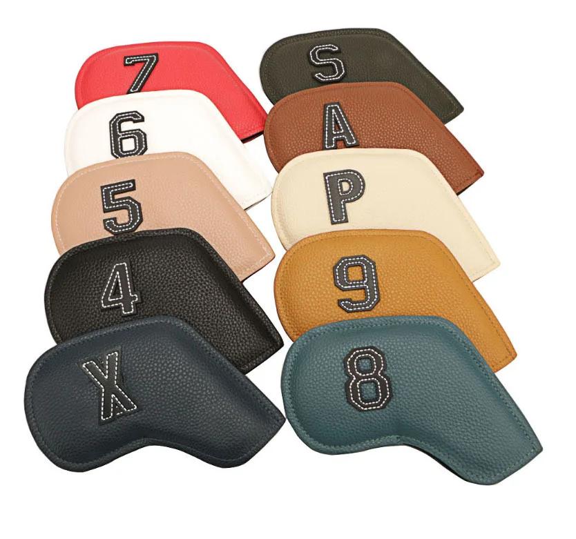 Golf Iron Covers Golf Club Head Covers of Various Colors Styles Both Men Women Can Use Double-sided Digital PU Protective Case
Golf Iron Covers Golf Club Head Covers of Various Colors Styles Both Men Women Can Use Double-sided Digital PU Protective Case