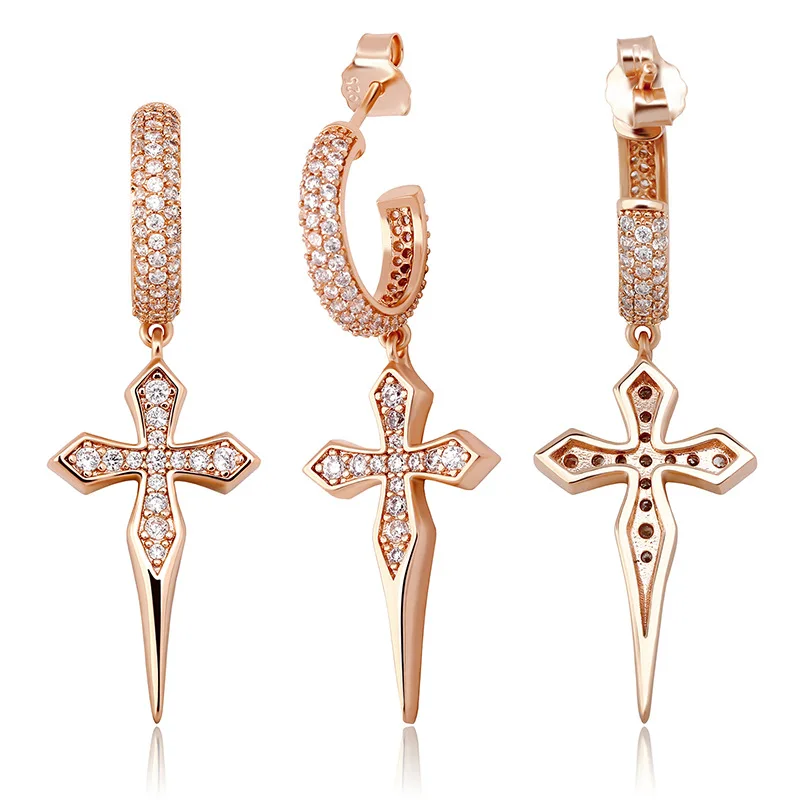1 Pair Hip Hop AAA CZ Stone Paved Bling Ice Out Cross Drop Earrings for Men Women Unisex Fashion Jewelry Drop Shipping
1 Pair Hip Hop AAA CZ Stone Paved Bling Ice Out Cross Drop Earrings for Men Women Unisex Fashion Jewelry Drop Shipping