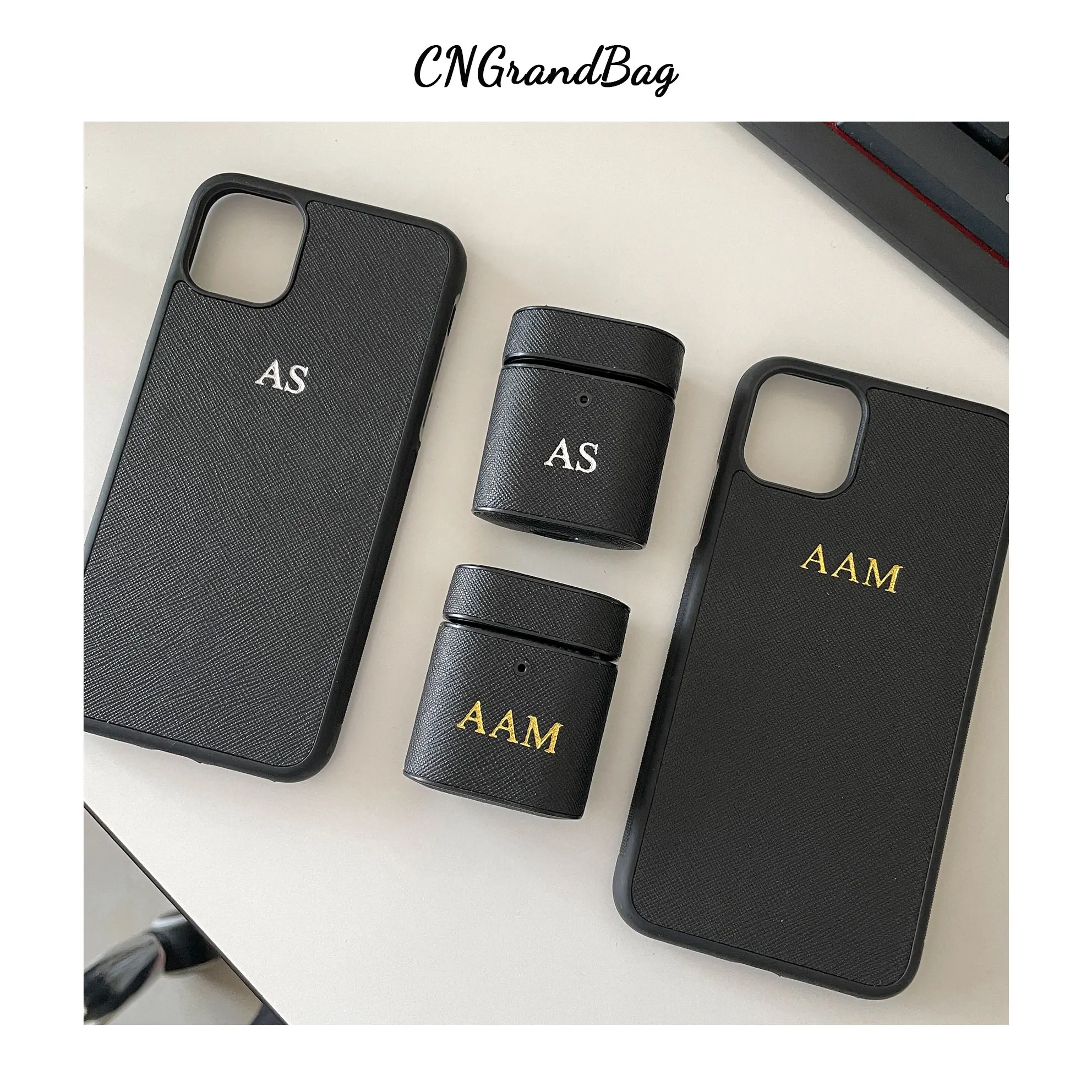 Customized Saffiano Leather Case For Airpods 1 2 pro Protective Cover For Apple Airpods Leather Case For Iphone 14 13 12 Pro Max
Customized Saffiano Leather Case For Airpods 1 2 pro Protective Cover For Apple Airpods Leather Case For Iphone 14 13 12 Pro Max