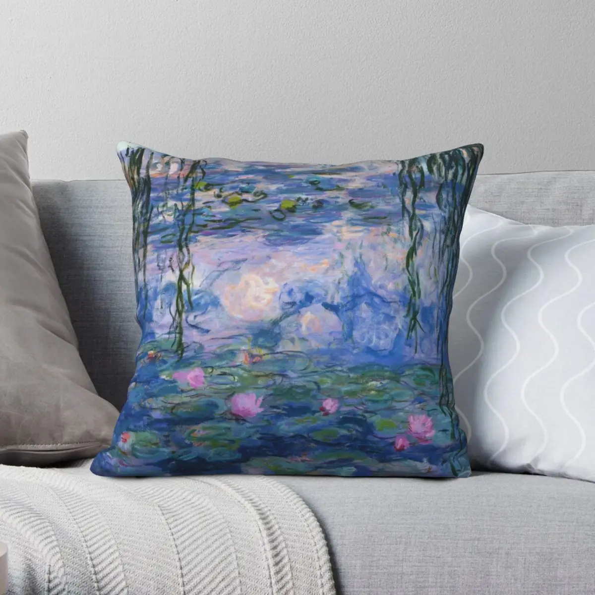 Claude Monet Water Lilies Square Pillowcase Polyester Linen Velvet Pattern Zip Decor Pillow Case Sofa Seater Cushion Case
Claude Monet Water Lilies Square Pillowcase Polyester Linen Velvet Pattern Zip Decor Pillow Case Sofa Seater Cushion Case