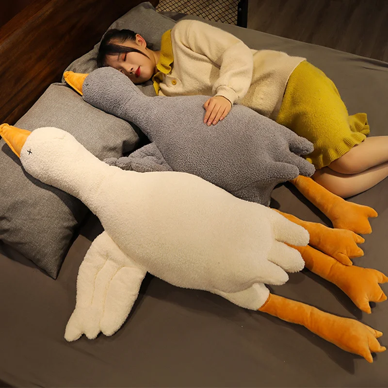 High Quality 120cm Fluffy Duck Plush Swan Toys Sleep Pillow Animal Stuffed Cute Goose Dolls Floor Mat Kids Girls Birthday Gift
High Quality 120cm Fluffy Duck Plush Swan Toys Sleep Pillow Animal Stuffed Cute Goose Dolls Floor Mat Kids Girls Birthday Gift