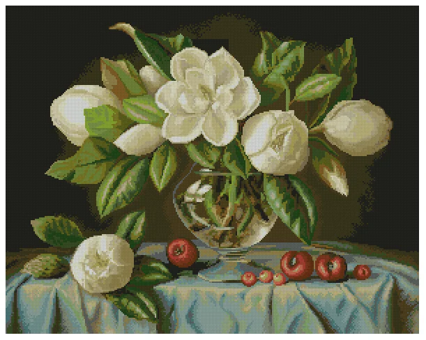 Магнолия натюрморт цветы высшего качества наборы для вышивки крестом 16CT 18CT14CT без печати швейный набор вышитое искусство ручной работы домашний декор
Магнолия натюрморт цветы высшего качества наборы для вышивки крестом 16CT 18CT14CT без печати швейный набор вышитое искусство ручной работы домашний декор