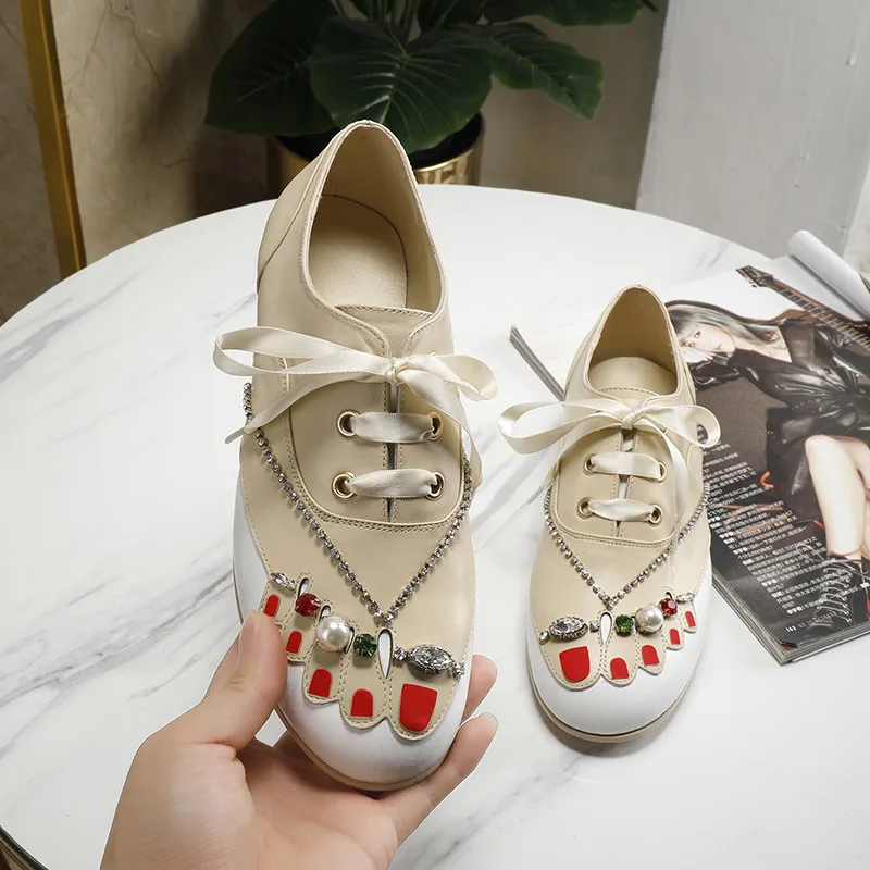 White Sneakers Women Autumn Shoes Women Casual Chaussures Femme Leather Crystal Lace Up Ladies Shoes Fashion Zapatos De Mujer
White Sneakers Women Autumn Shoes Women Casual Chaussures Femme Leather Crystal Lace Up Ladies Shoes Fashion Zapatos De Mujer