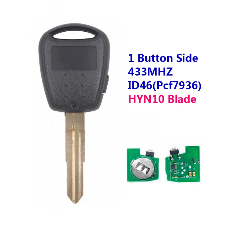 XNRKEY 1 кнопка боковой Автомобильный Дистанционный ключ ID46/PCF7936 чип 433 МГц HYN10 лезвие для Kia Rio Picanto Soul Venga Ceed Автомобильный ключ
XNRKEY 1 кнопка боковой Автомобильный Дистанционный ключ ID46/PCF7936 чип 433 МГц HYN10 лезвие для Kia Rio Picanto Soul Venga Ceed Автомобильный ключ