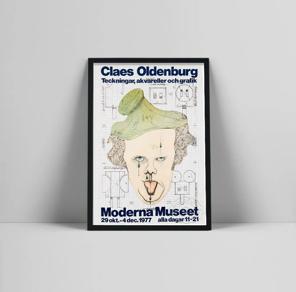 Claes Oldenburg Exhibition Poster Moderna Museet Stockholm Sweden Prints Wall Art Picture Canvas Painting Living Room Home Decor
Claes Oldenburg Exhibition Poster Moderna Museet Stockholm Sweden Prints Wall Art Picture Canvas Painting Living Room Home Decor