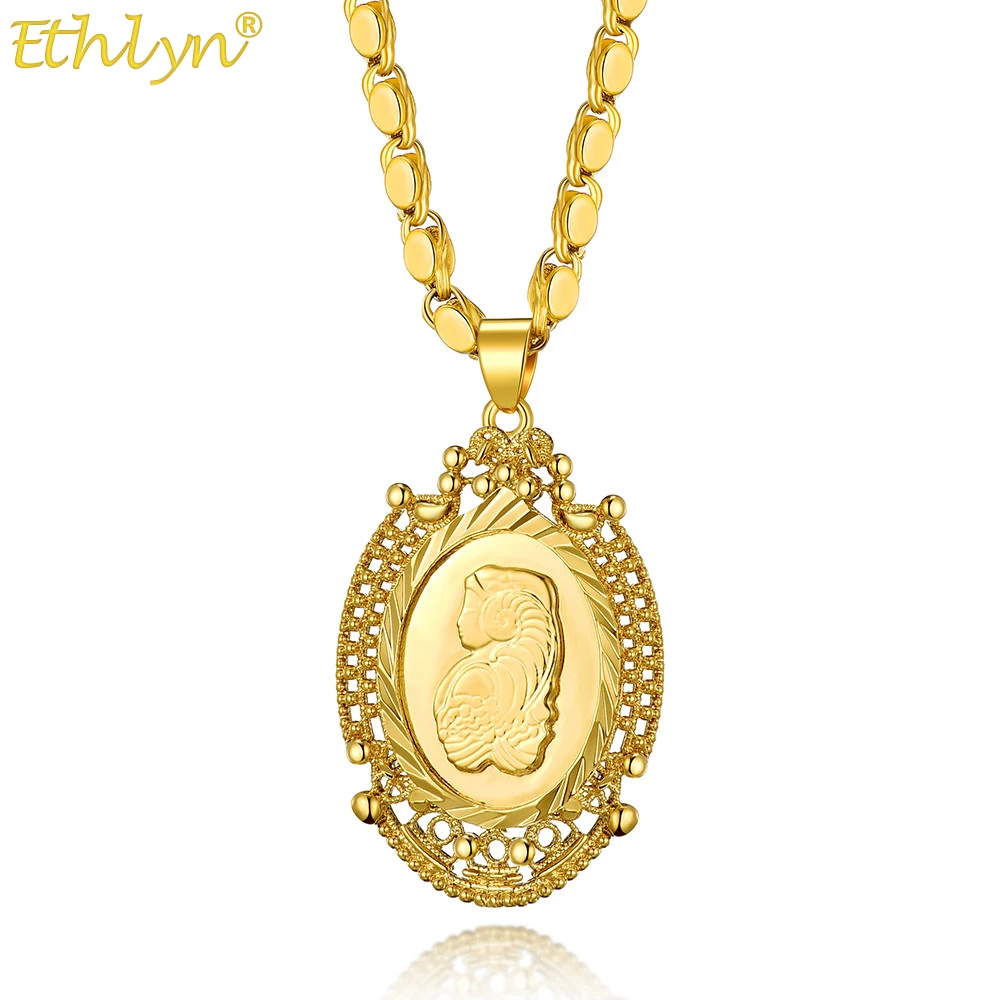 Ethlyn Oval Shape Lucky Women Pendant Necklaces Gold Color Lovers Christmas Jewelry Gifts MY315
Ethlyn Oval Shape Lucky Women Pendant Necklaces Gold Color Lovers Christmas Jewelry Gifts MY315