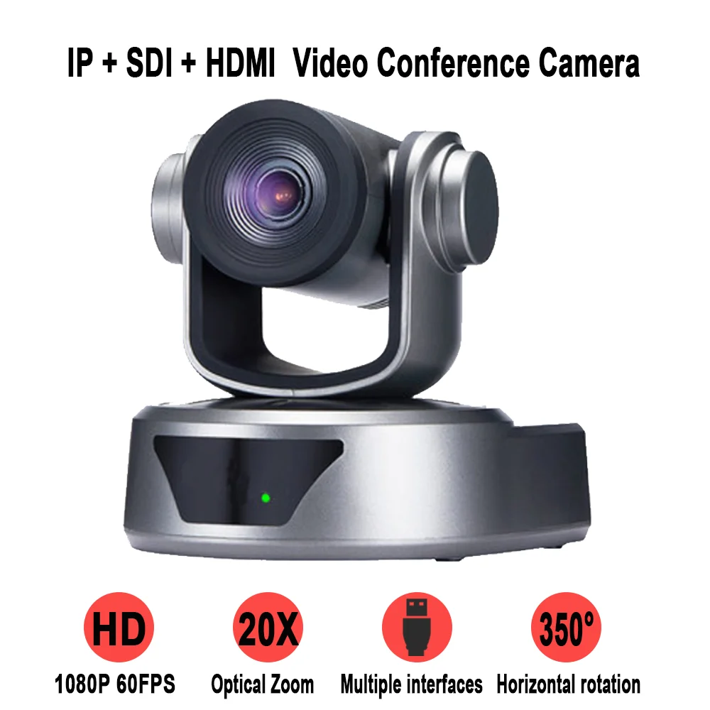 Камера видеоконференции SDI + HDMI + IP PTZ 3X 10X 12X 20X Zoom 1080P 60FPS H.265 для передачи Телемедицина удаленное обучение
Камера видеоконференции SDI + HDMI + IP PTZ 3X 10X 12X 20X Zoom 1080P 60FPS H.265 для передачи Телемедицина удаленное обучение