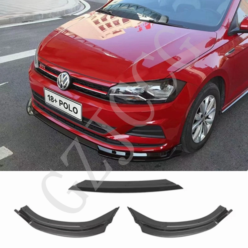 for Volkswagen POLO car front lip front bumper appearance ABS plastic three-section front shovel front spoiler decoration 2010-
for Volkswagen POLO car front lip front bumper appearance ABS plastic three-section front shovel front spoiler decoration 2010-