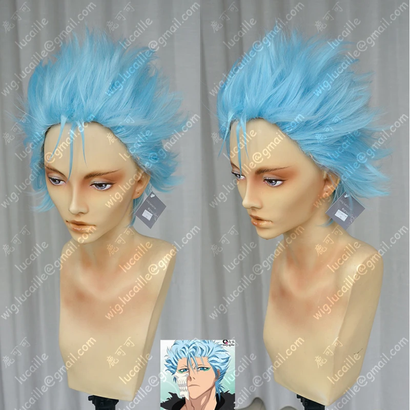 Grimmjow Jeagerjaques Cosplay Wigs From Anime Men Short Synthetic Hair Heat Resistance Fiber Including A free Wig Cap
Grimmjow Jeagerjaques Cosplay Wigs From Anime Men Short Synthetic Hair Heat Resistance Fiber Including A free Wig Cap