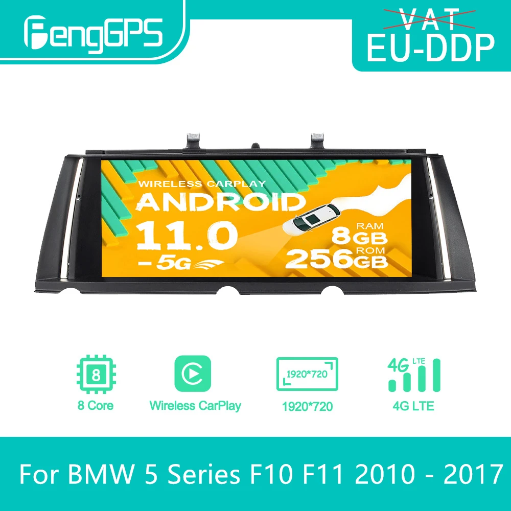 Автомагнитола для BMW F10 F11 520D 2010 - 2017 Android, стерео, мультимедийный DVD-плеер, Авторадио с сенсорным экраном, GPS-Навигатором
Автомагнитола для BMW F10 F11 520D 2010 - 2017 Android, стерео, мультимедийный DVD-плеер, Авторадио с сенсорным экраном, GPS-Навигатором