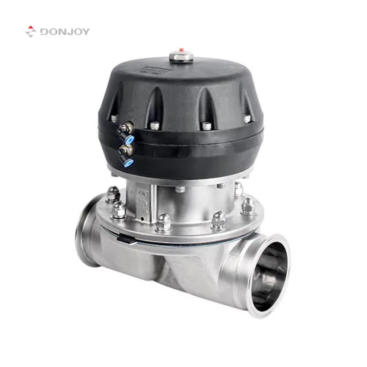Трехзажимный диафрагменный клапан DONJOY 316L, санитарный диафрагменный клапан, пневматический диафрагменный клапан с пластиковым приводом
Трехзажимный диафрагменный клапан DONJOY 316L, санитарный диафрагменный клапан, пневматический диафрагменный клапан с пластиковым приводом