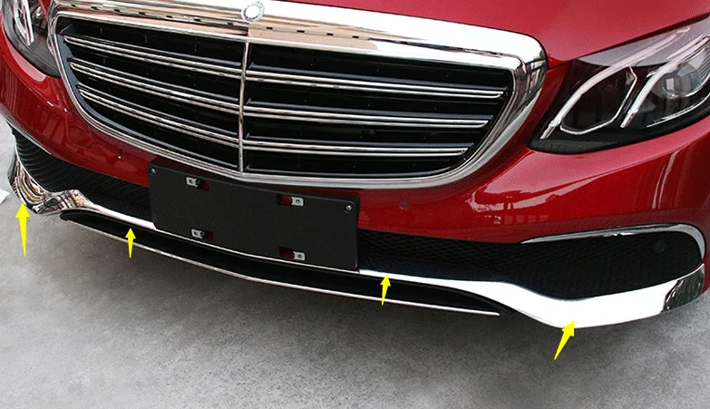 For Benz E Class W213 2016 2017 2018 Chrome Front Bumper Lip & Corner Cover Trim 3pcs
For Benz E Class W213 2016 2017 2018 Chrome Front Bumper Lip & Corner Cover Trim 3pcs