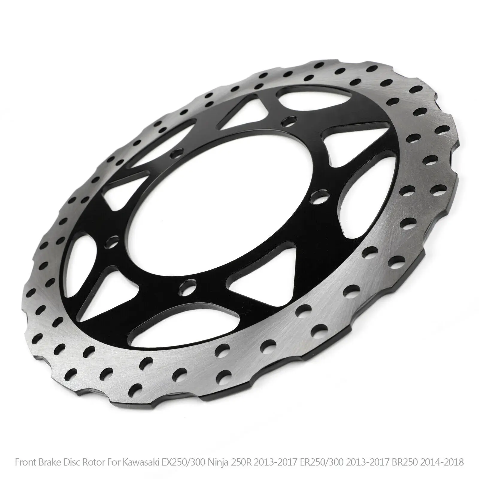 Front Wheel Brake Disc for Kawasaki ER250 Z250 2013 2014 ER300 Z300 2015 2016 EX250 Ninja250 EX300 Ninja300 / ABS 2013-2017
Front Wheel Brake Disc for Kawasaki ER250 Z250 2013 2014 ER300 Z300 2015 2016 EX250 Ninja250 EX300 Ninja300 / ABS 2013-2017