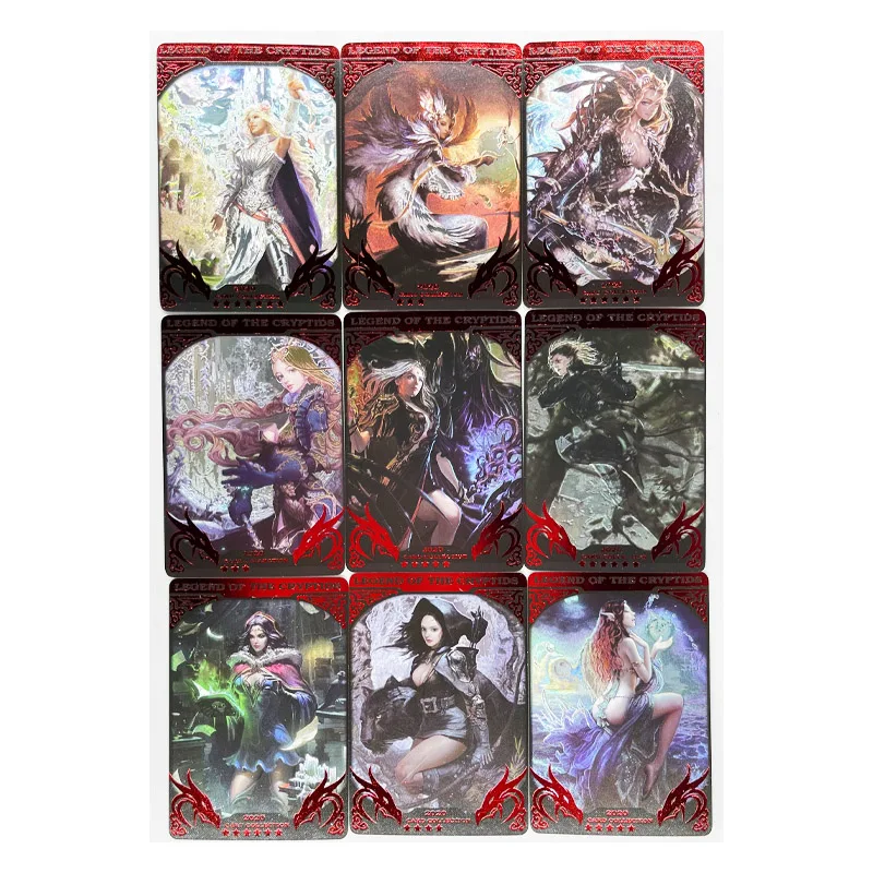 9pcs/set Legend of Cryptids Laser Bronzing No.2 Toys Hobbies Hobby Collectibles Game Collection Anime Cards
9pcs/set Legend of Cryptids Laser Bronzing No.2 Toys Hobbies Hobby Collectibles Game Collection Anime Cards