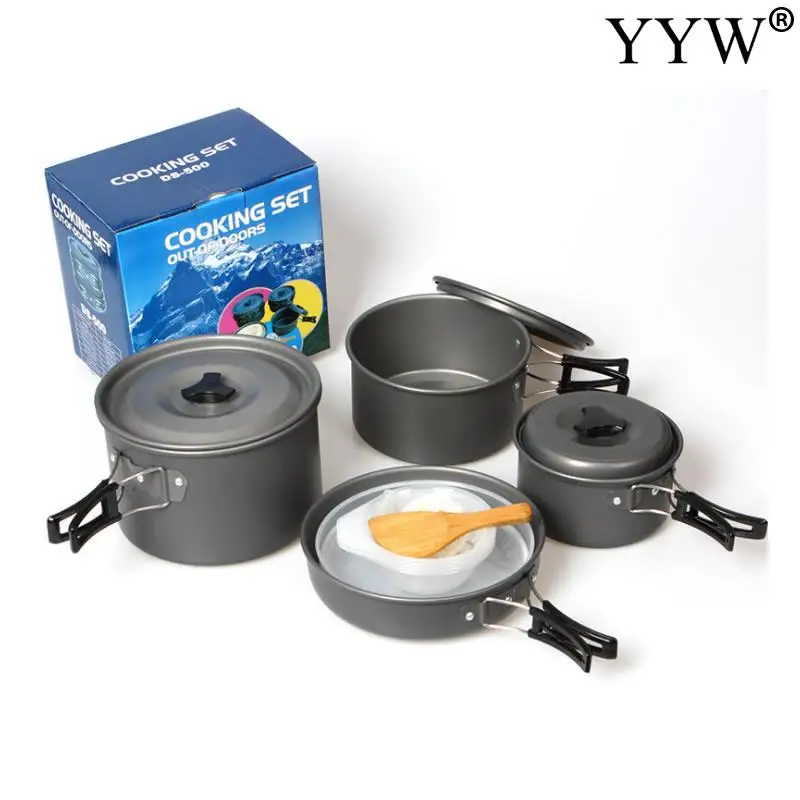 1 Set Camping Cookware Kit Outdoor Travelling Hiking Picnic Equipment Stove Portable Family Aluminum Cooking Cook Boiler Pan Pot
1 Set Camping Cookware Kit Outdoor Travelling Hiking Picnic Equipment Stove Portable Family Aluminum Cooking Cook Boiler Pan Pot