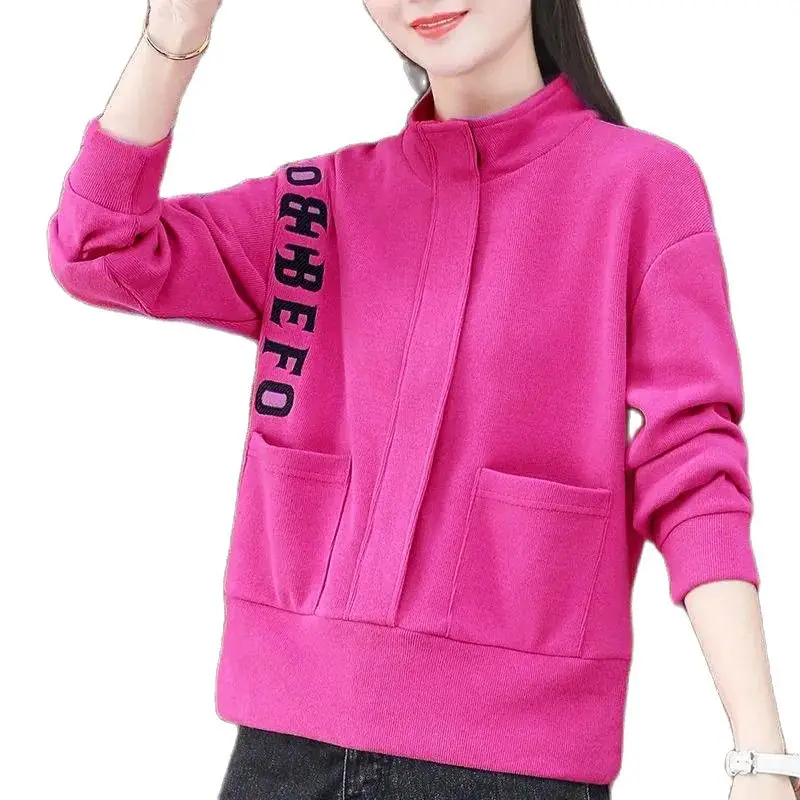 2024 New Spring Autumn Short Jacket Tops Female Fashion Letter Printing Ladies Jackets Stand-Up Collar Zipper Sports Outerwear
2024 New Spring Autumn Short Jacket Tops Female Fashion Letter Printing Ladies Jackets Stand-Up Collar Zipper Sports Outerwear