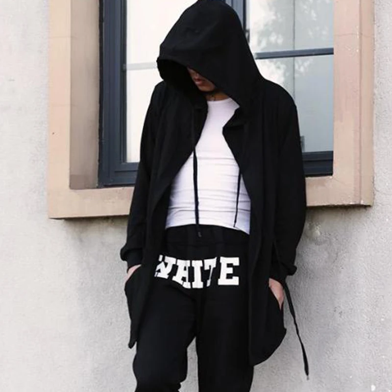 Men's coat autumn/winter Korean style long loose cardigan hoodie long sleeve casual coat for men windbreaker Gothic wizard
Men's coat autumn/winter Korean style long loose cardigan hoodie long sleeve casual coat for men windbreaker Gothic wizard