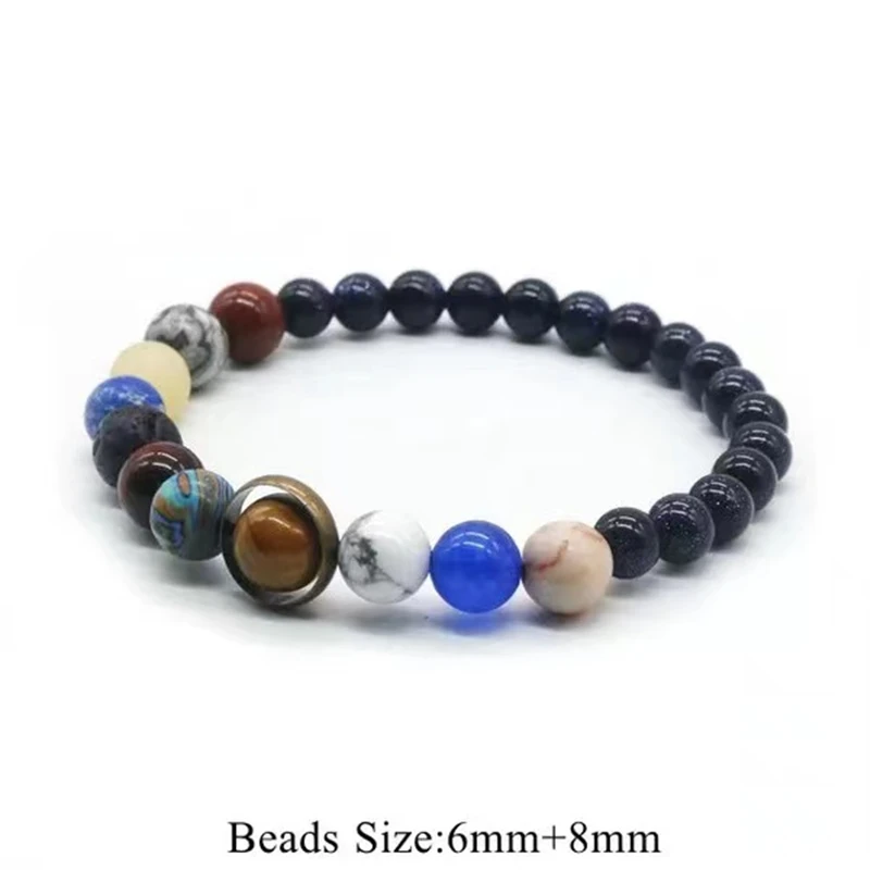 Galaxy Solar System Bracelet Milky Way 6mm 8mm Stone Bead Bracelets Bright Starry Sky For Men&Women Charm DIY Jewelry Decoration
Galaxy Solar System Bracelet Milky Way 6mm 8mm Stone Bead Bracelets Bright Starry Sky For Men&Women Charm DIY Jewelry Decoration