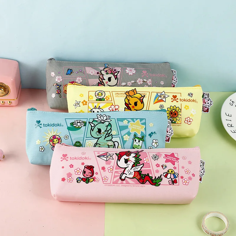 4 pcs/lot Kawaii Unicorn Pencil Case Creative Canvas Pencil Box Stationery pouch Cosmetic Bag Office School Supplies
4 pcs/lot Kawaii Unicorn Pencil Case Creative Canvas Pencil Box Stationery pouch Cosmetic Bag Office School Supplies