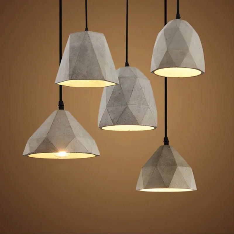 Nordic Cement Pendant Lights Fixtures American Creative Vintage Lamp Dinning Room Suspenion Luminaire Loft Hanging Lamp
Nordic Cement Pendant Lights Fixtures American Creative Vintage Lamp Dinning Room Suspenion Luminaire Loft Hanging Lamp