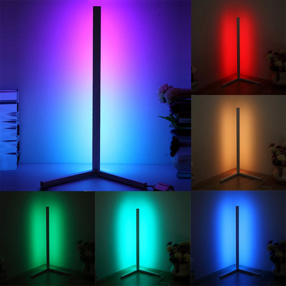 LED Floor Corner Standing Lamp RGB Light with Remote Control for Bedroom Living Room Club Home Atmosphere Colorful Night Light
LED Floor Corner Standing Lamp RGB Light with Remote Control for Bedroom Living Room Club Home Atmosphere Colorful Night Light