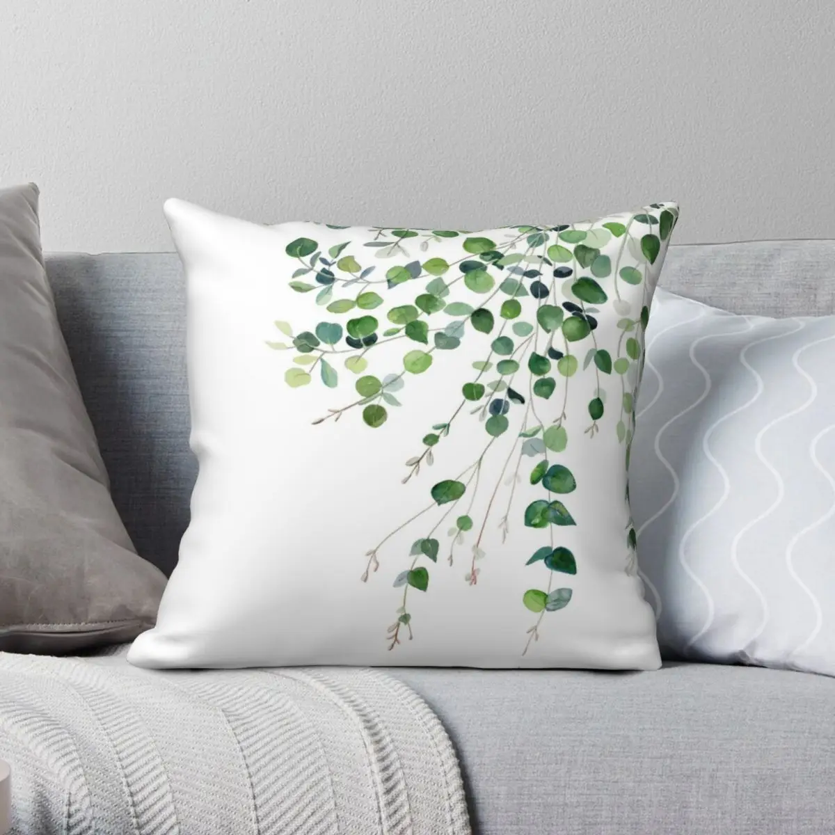 Eucalyptus Watercolor Square Pillowcase Polyester Linen Velvet Zip Decor Sofa Seater Cushion Cover 45x45
Eucalyptus Watercolor Square Pillowcase Polyester Linen Velvet Zip Decor Sofa Seater Cushion Cover 45x45