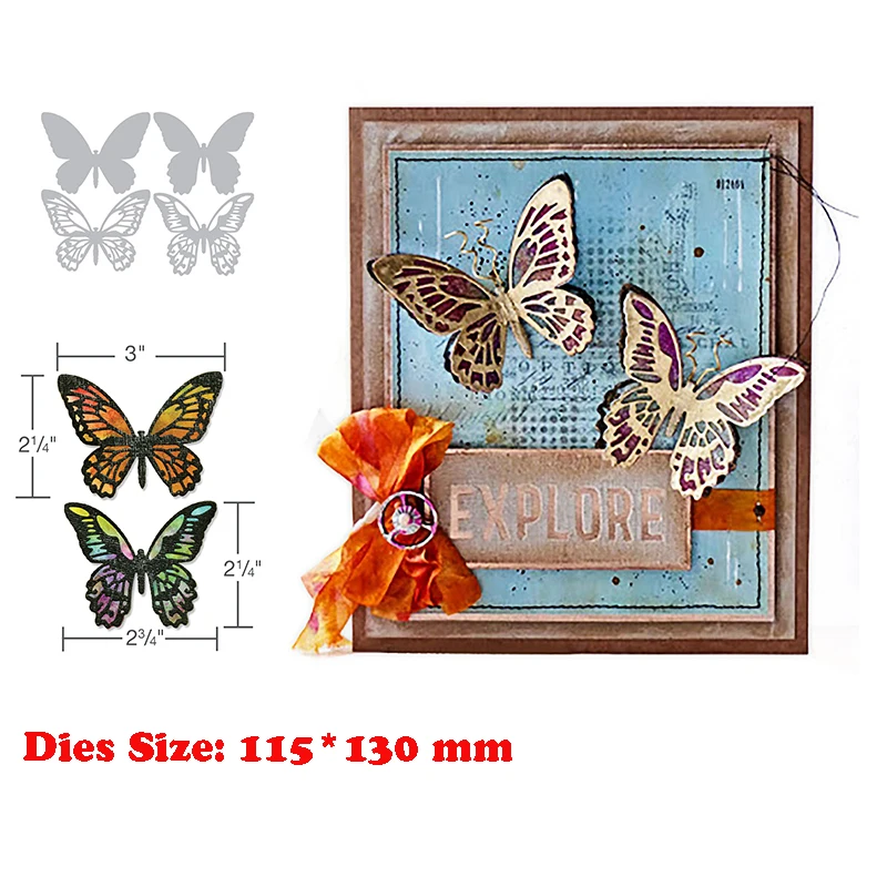 2024 New Arrival Metal Butterfly Cutting Dies For DIY Scrapbooking Canvas Detailed Insect Stencils Card Making
2024 New Arrival Metal Butterfly Cutting Dies For DIY Scrapbooking Canvas Detailed Insect Stencils Card Making