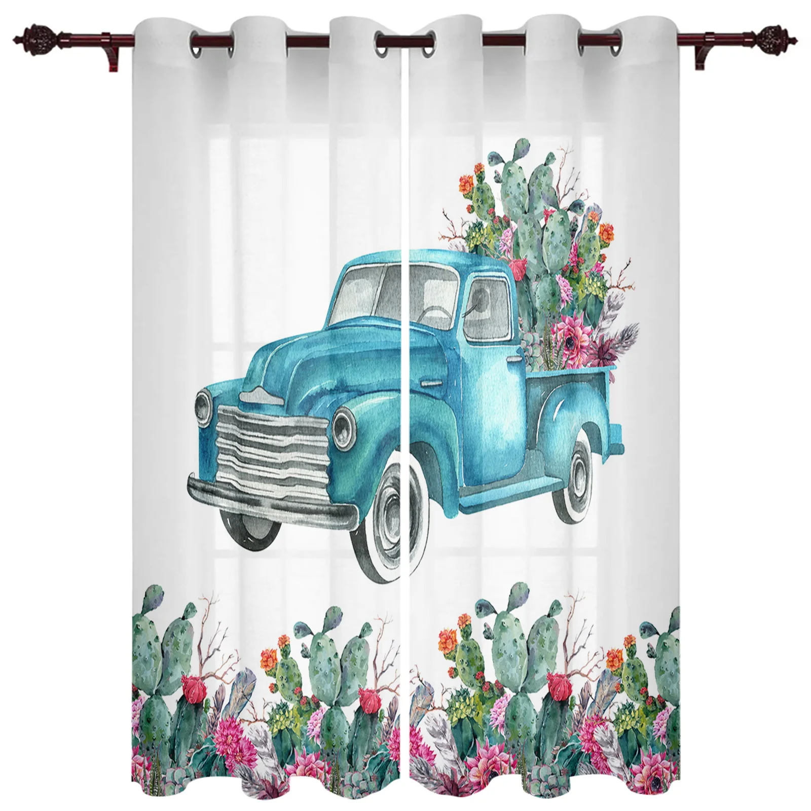 Cactus Flower Blue Car Valance Window Curtains For Living Room Bedroom Kitchen Home Korean Room Decor Youth Room Window Curtains
Cactus Flower Blue Car Valance Window Curtains For Living Room Bedroom Kitchen Home Korean Room Decor Youth Room Window Curtains