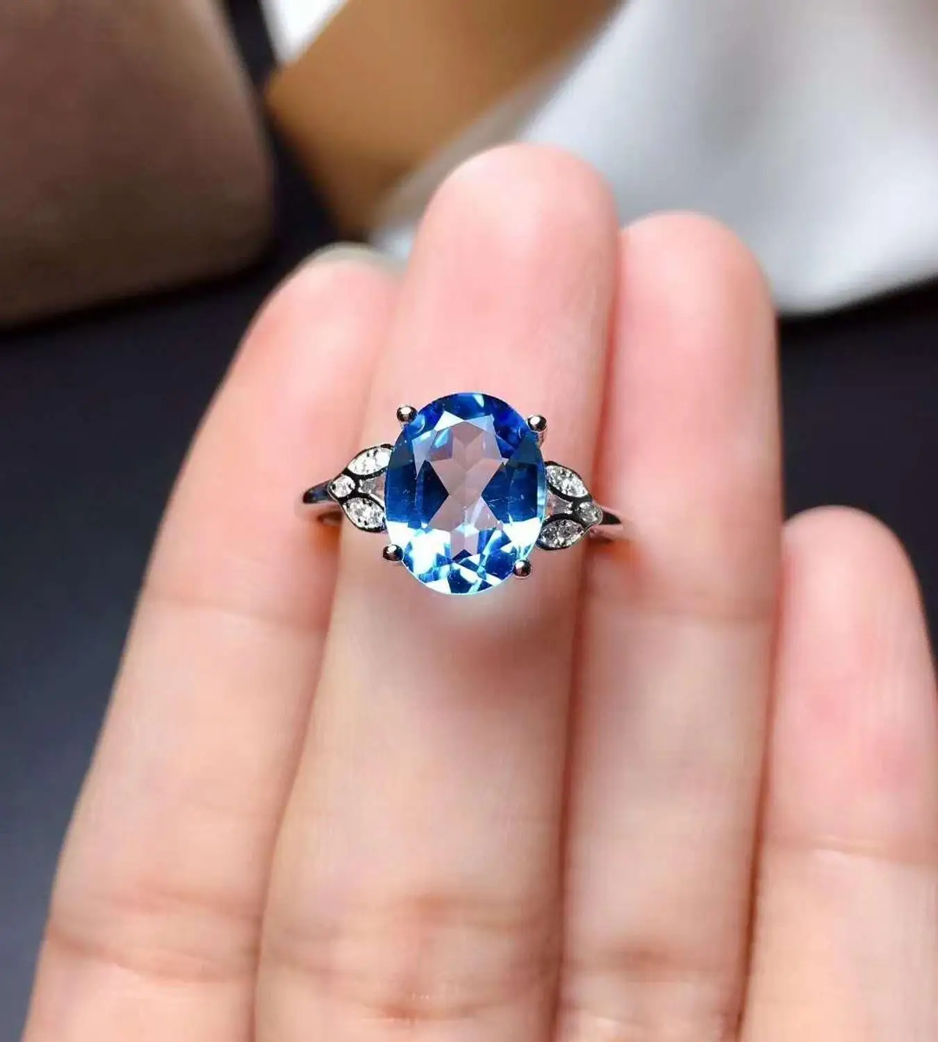 Natural And Real Topaz Ring Wedding Engagement Topaz Ring Fine Jewelry Wholesale 925 sliver Ring
Natural And Real Topaz Ring Wedding Engagement Topaz Ring Fine Jewelry Wholesale 925 sliver Ring