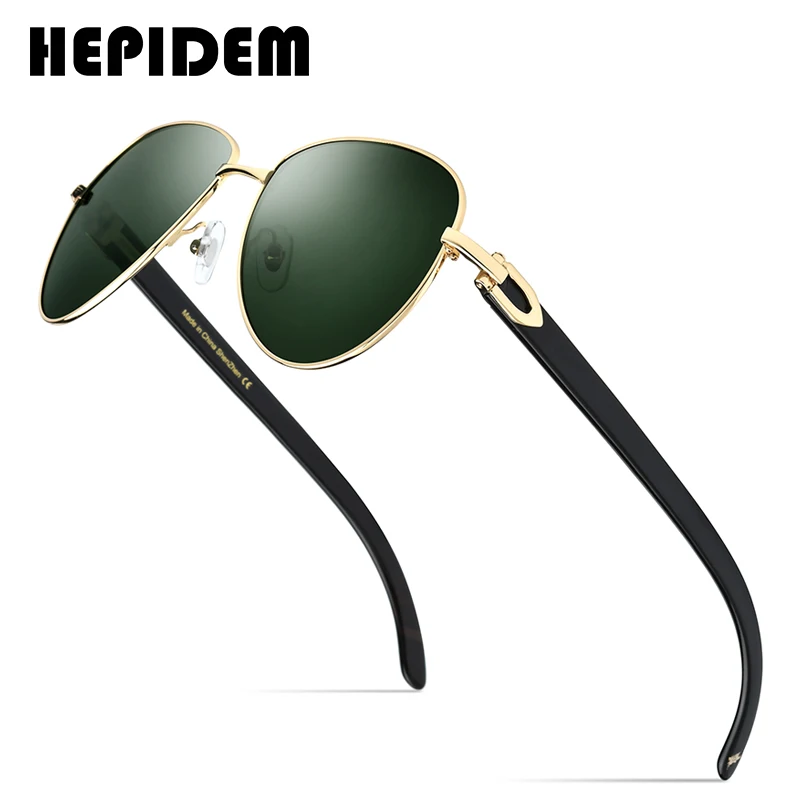 HEPIDEM Новые высококачественные мужские солнцезащитные очки HEPIDEM с Буйволом, роскошные Роскошные роскошные поляризованные солнцезащитные очки-авиаторы 0018
HEPIDEM Новые высококачественные мужские солнцезащитные очки HEPIDEM с Буйволом, роскошные Роскошные роскошные поляризованные солнцезащитные очки-авиаторы 0018
