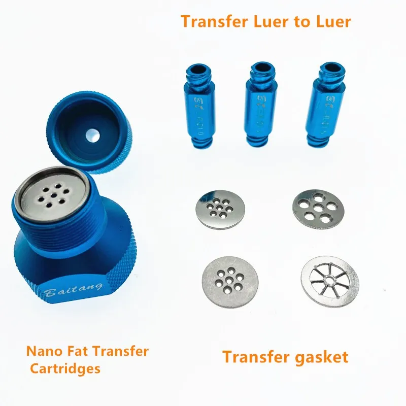 Nano Fat Adapter Fat Filter tool Fat Converter Fat Transfer Set Fat Conversion Kit for Liposuction Surgery Medical Practice
Nano Fat Adapter Fat Filter tool Fat Converter Fat Transfer Set Fat Conversion Kit for Liposuction Surgery Medical Practice