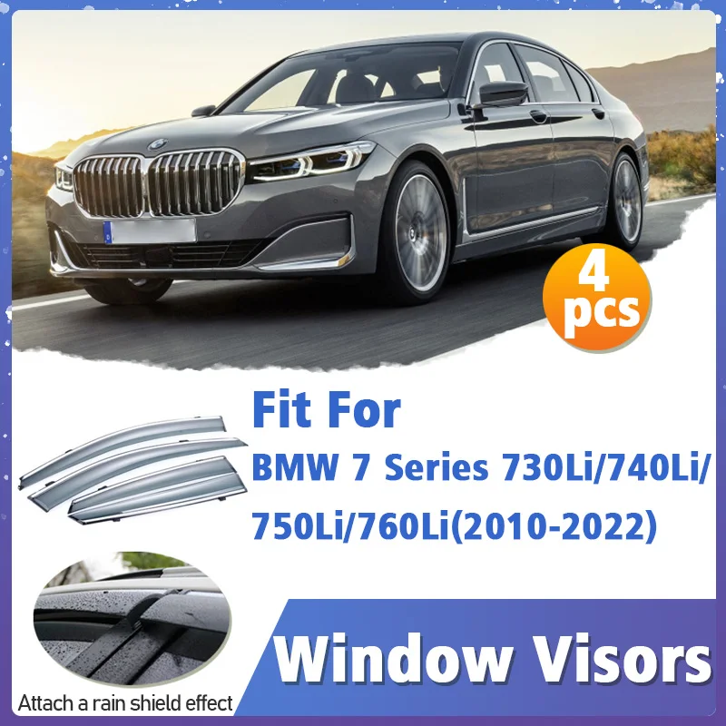 Window Visors Guard for BMW 7 Series 730Li 740Li 750Li 760Li 2010-2022 Visor Shelters Protection Guard Deflector Rain Rhield
Window Visors Guard for BMW 7 Series 730Li 740Li 750Li 760Li 2010-2022 Visor Shelters Protection Guard Deflector Rain Rhield