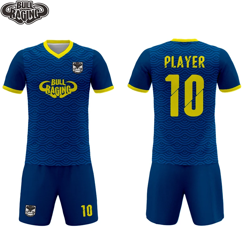 soccer kit maker custom sublimation printing football jersey and pants blue geometry design polyester qucik dry soccer Jersey
soccer kit maker custom sublimation printing football jersey and pants blue geometry design polyester qucik dry soccer Jersey
