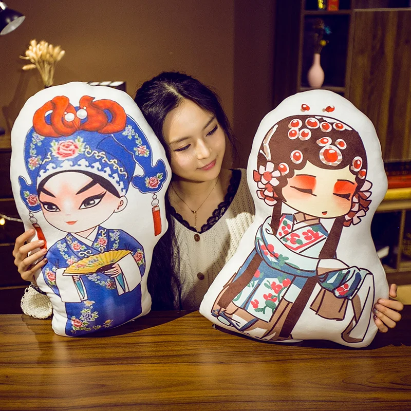 Chinese Peking Opera Mask Pillow Shengdan Jingmo Ugly Character Pillow Soft Stuffed Toy Cushion Sofa Ornament Home Decoration
Chinese Peking Opera Mask Pillow Shengdan Jingmo Ugly Character Pillow Soft Stuffed Toy Cushion Sofa Ornament Home Decoration