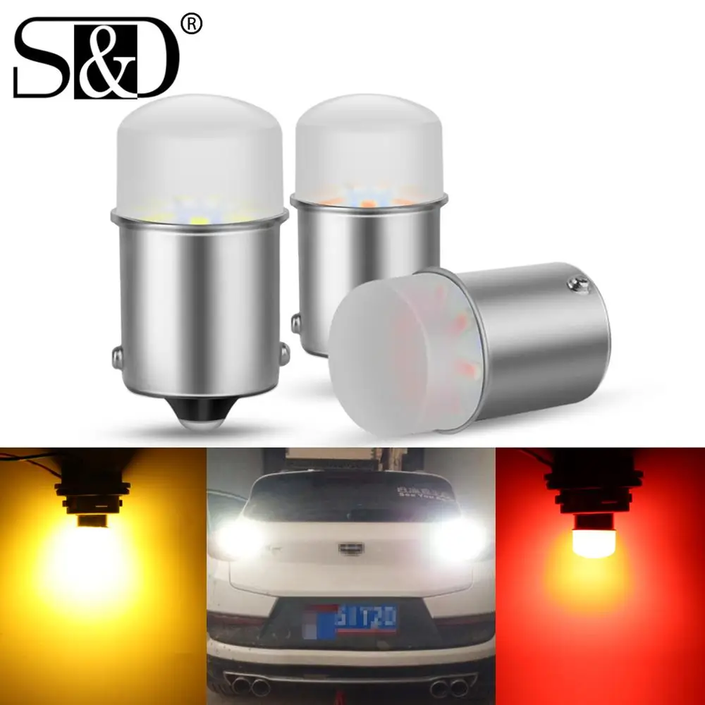 1Pc 1156 BA15S P21W Led Bulbs 1157 BAY15D P21/5W Led Light R5W R10W Car Fog Lights DRL Turn Signal Lamp 12V White Red Yellow
1Pc 1156 BA15S P21W Led Bulbs 1157 BAY15D P21/5W Led Light R5W R10W Car Fog Lights DRL Turn Signal Lamp 12V White Red Yellow