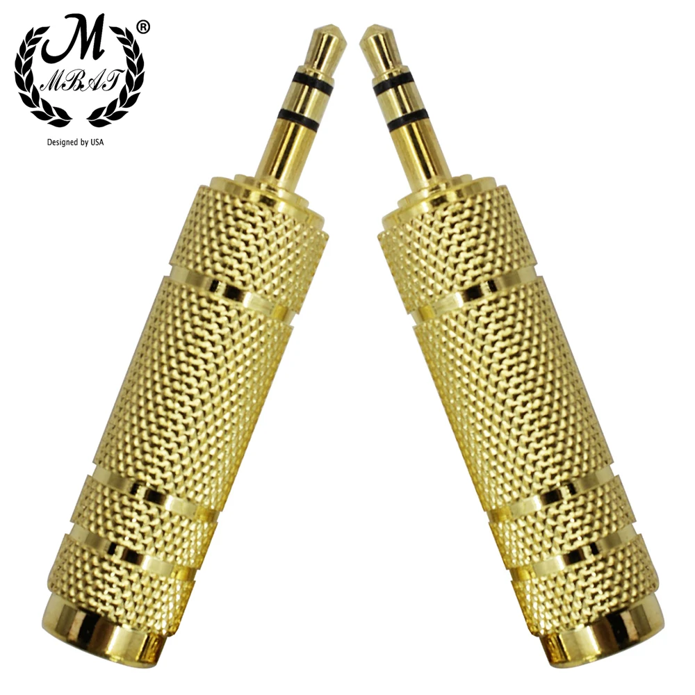 M MBAT F-39 6.5MM Jack to 3.5MM Plug Guitar Recording Audio Adapter Connector Amplifier Musical Instrument Audio Converter
M MBAT F-39 6.5MM Jack to 3.5MM Plug Guitar Recording Audio Adapter Connector Amplifier Musical Instrument Audio Converter