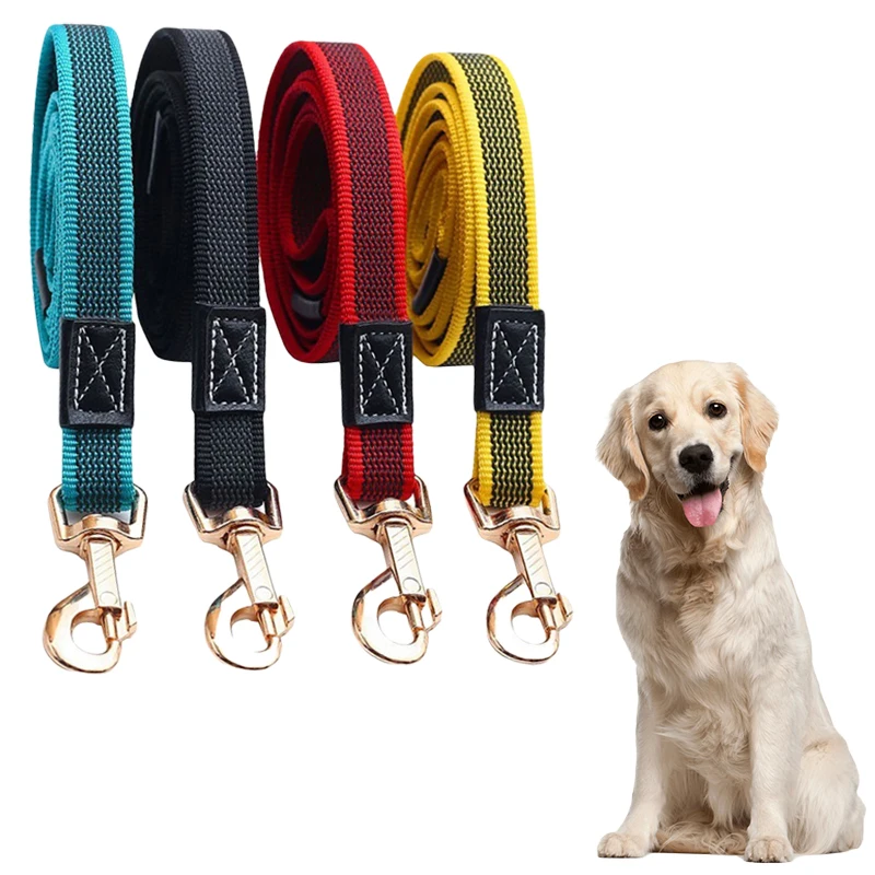 Dog Leash long Pet Lead Non-Slip Rubber Nylon Training Walking Rope work Dog Leashes For Small Medium Large big Dogs 2m 3m 5m
Dog Leash long Pet Lead Non-Slip Rubber Nylon Training Walking Rope work Dog Leashes For Small Medium Large big Dogs 2m 3m 5m