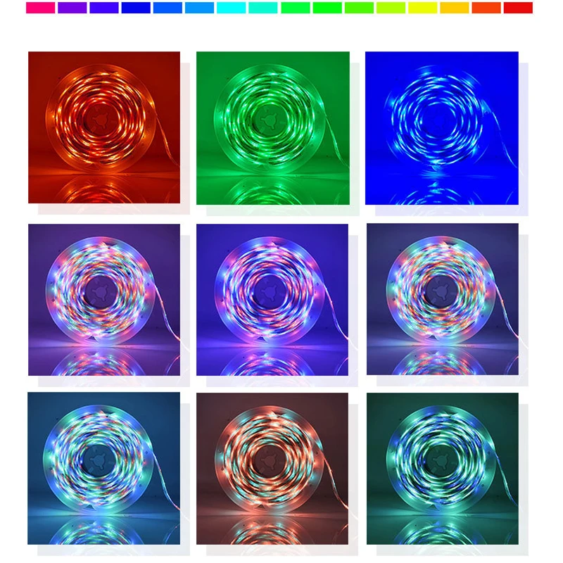 5M 10M RGB LED strip Light SMD3528 Flexible Ribbon Tape Diode DC 12V+ Remote Control Adapter For Party Christmas Strips Light
5M 10M RGB LED strip Light SMD3528 Flexible Ribbon Tape Diode DC 12V+ Remote Control Adapter For Party Christmas Strips Light