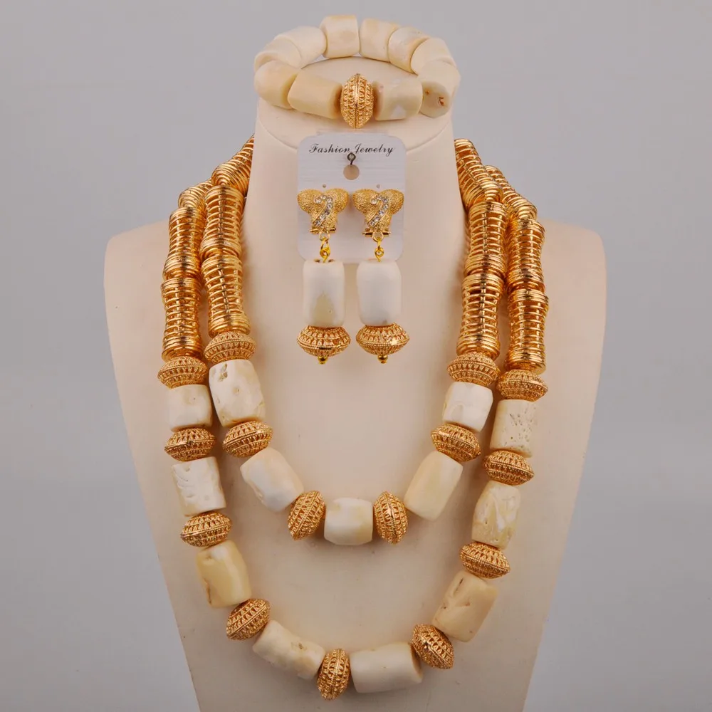Classic White Natural Coral Bead Necklace Nigerian Bride Dress Accessories African Wedding Women's Wedding Jewelry Set AU-669
Classic White Natural Coral Bead Necklace Nigerian Bride Dress Accessories African Wedding Women's Wedding Jewelry Set AU-669
