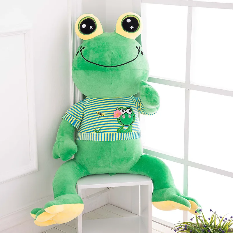 Big Stuffed Animals Kawaii Plush Frog Doll Giant Pouf Animals Toys Doll Giant Stuffed Frog Toys For Children Big Eye Frog Pillow
Big Stuffed Animals Kawaii Plush Frog Doll Giant Pouf Animals Toys Doll Giant Stuffed Frog Toys For Children Big Eye Frog Pillow