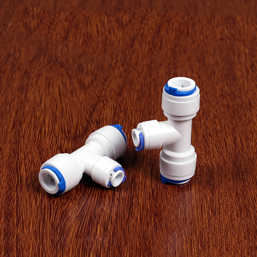 3/8" to 1/4" Tube Reducing Tee 3 Ways Food Grade POM Quick Fitting Connector For Aquarium RO Water Filter Reverse Osmosis System
3/8" to 1/4" Tube Reducing Tee 3 Ways Food Grade POM Quick Fitting Connector For Aquarium RO Water Filter Reverse Osmosis System