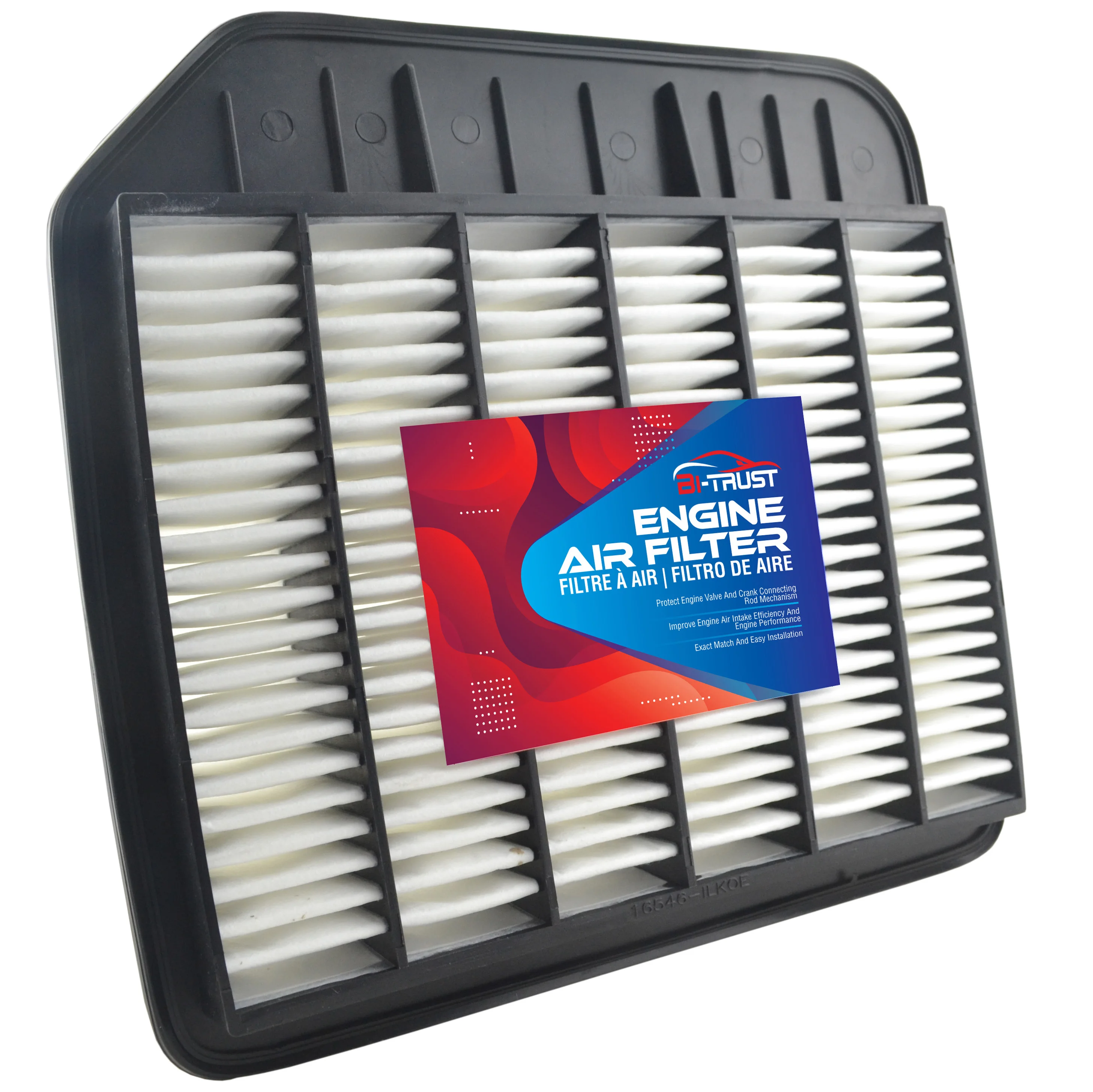 Bi-Trust Engine Air Filter for Infiniti Qx56 2011-2013 V8 5.6L/Infiniti Qx80 2014-2019 V8 5.6L/Nissan Armada 2017-2020 V8 5.6L
Bi-Trust Engine Air Filter for Infiniti Qx56 2011-2013 V8 5.6L/Infiniti Qx80 2014-2019 V8 5.6L/Nissan Armada 2017-2020 V8 5.6L