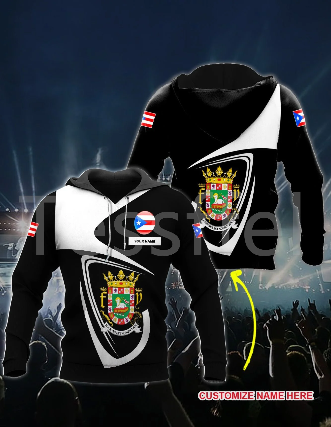 Tessffel Country Flag Puerto Rico Tattoo Emblem 3DPrint Men/Women Harajuku Pullover Casual Funny Hoodies Unisex DropShipping A18
Tessffel Country Flag Puerto Rico Tattoo Emblem 3DPrint Men/Women Harajuku Pullover Casual Funny Hoodies Unisex DropShipping A18
