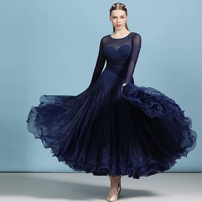 New ballroom waltz modern dance dress ballroom dance competition dresses standard ballroom dancing clothes tango dress
New ballroom waltz modern dance dress ballroom dance competition dresses standard ballroom dancing clothes tango dress