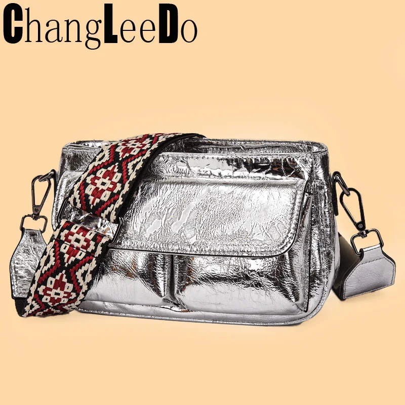 Crossbody Bag For Woman Wide Strap On Shoulder Woman Shoulder Bag Shiny Leather Waterproof Female Bags Fashion Casual Satchel
Crossbody Bag For Woman Wide Strap On Shoulder Woman Shoulder Bag Shiny Leather Waterproof Female Bags Fashion Casual Satchel
