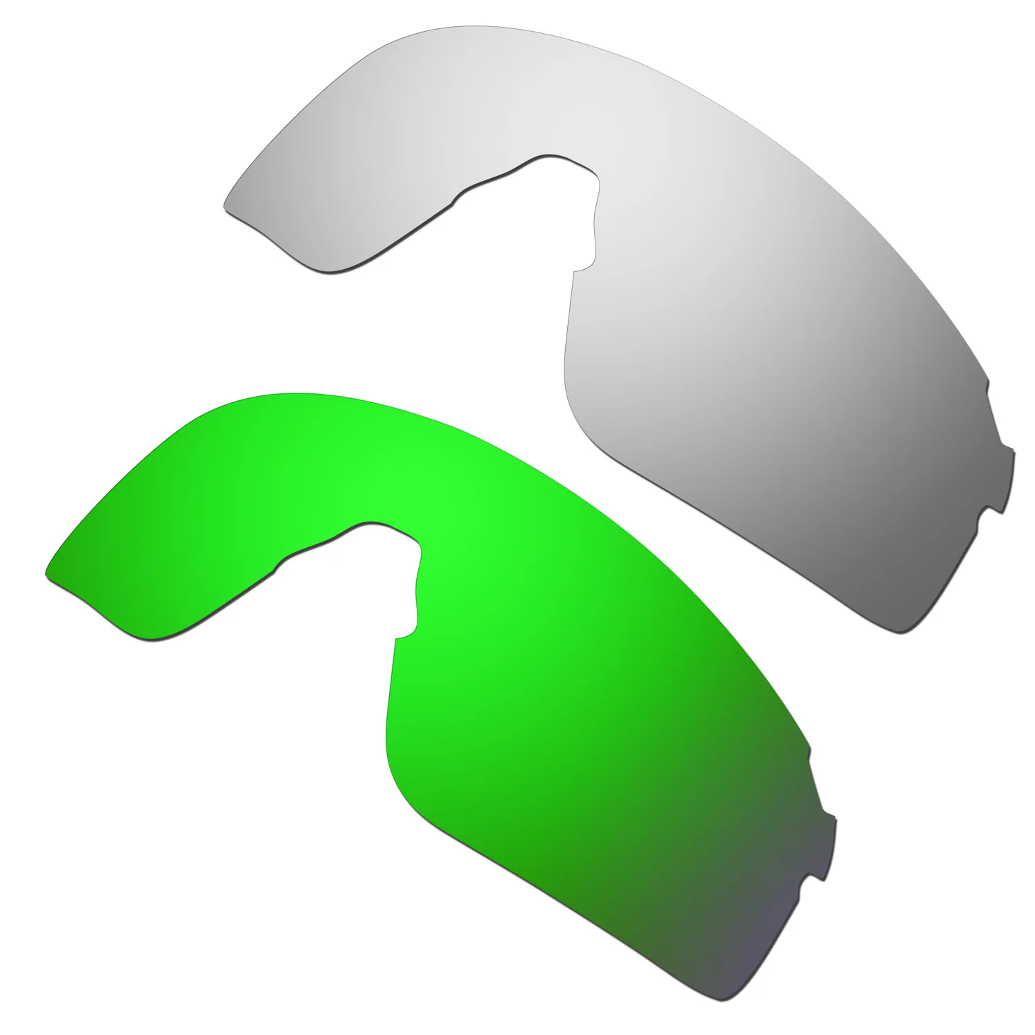 HKUCO Polarized Replacement Lenses For EVZero Blades Sunglasses Silver/Green 2 Pairs
HKUCO Polarized Replacement Lenses For EVZero Blades Sunglasses Silver/Green 2 Pairs