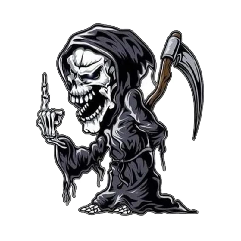 F146#13/17 CM Scary Skull with Scythe Car Sticker Decals for Car Truck Pegatinas Para Coche F146
F146#13/17 CM Scary Skull with Scythe Car Sticker Decals for Car Truck Pegatinas Para Coche F146