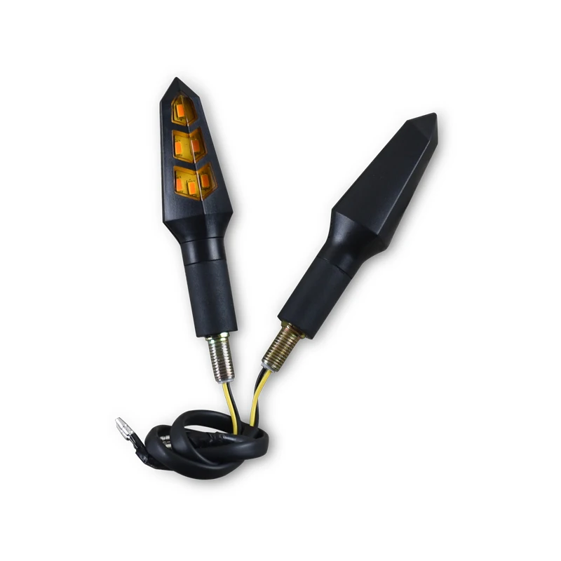 Prince Motorcycle General Universal LED High Bright Turn Signal Cornering Lights Three Arrows Direction Indicator Lamp
Prince Motorcycle General Universal LED High Bright Turn Signal Cornering Lights Three Arrows Direction Indicator Lamp