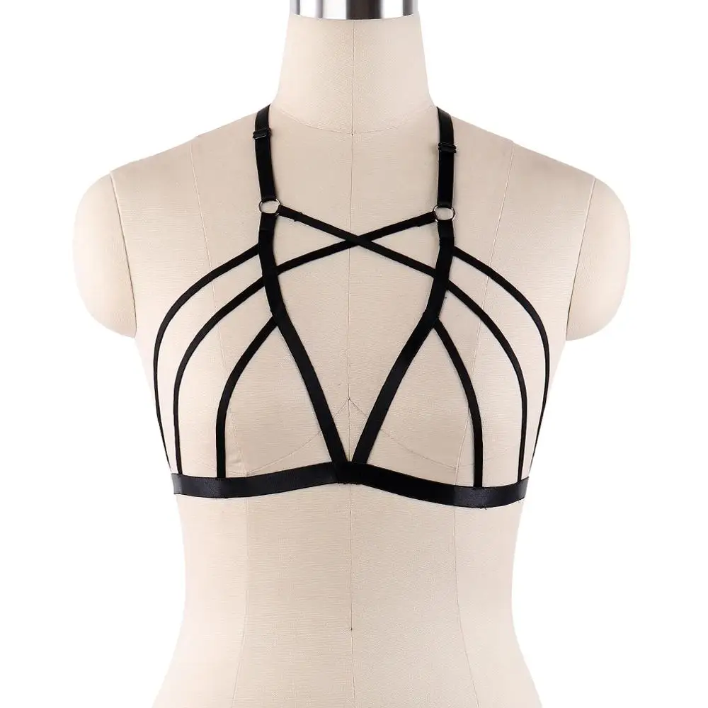 Wholesale Sexy Harness Bra Goth Body Cage Women Lingerie Bondage Body Harness Pole Dance Suspenders Belt
Wholesale Sexy Harness Bra Goth Body Cage Women Lingerie Bondage Body Harness Pole Dance Suspenders Belt