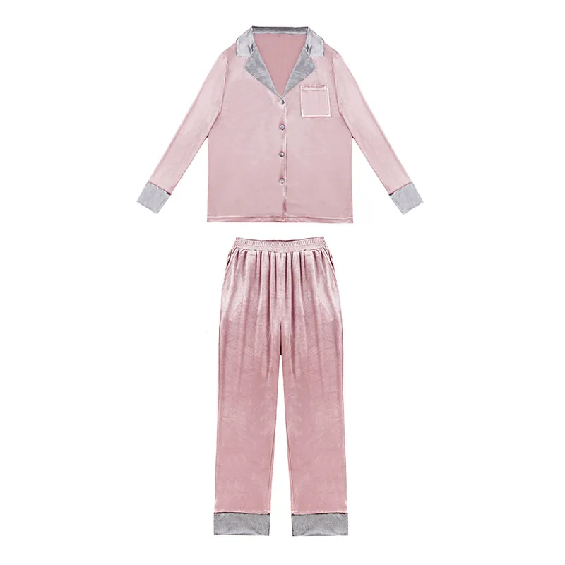 Winter Couples Pajamas Long Sleeve Velvet Sleepwear Thickened Plus Size Casual Ladies Lounge Wear Home Service 2 Piece Pj Set
Winter Couples Pajamas Long Sleeve Velvet Sleepwear Thickened Plus Size Casual Ladies Lounge Wear Home Service 2 Piece Pj Set
